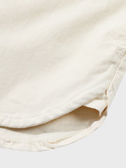 刺し子 Vネックベースボールシャツ