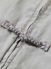 チャイナボタン付き スタンドカラージャケット