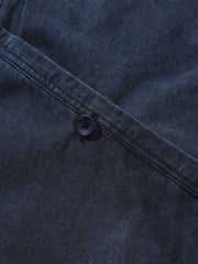 微起毛加工 ノーカラーはんてん