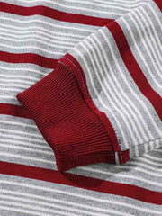 ラウンドネック コットン長袖Tシャツ