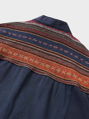 ナバホ織りパッチワーク はんてん