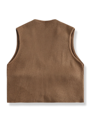 2色 ツイード ベスト