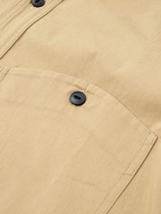 非対称ポケット ワークシャツ