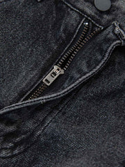 レトロウォッシュグラデーションダメージジーンズ