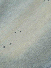 スプラッター柄 ワイドデニムパンツ