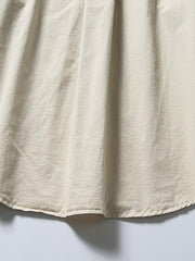 切り替えデザイン酵素洗いカジュアルシャツ