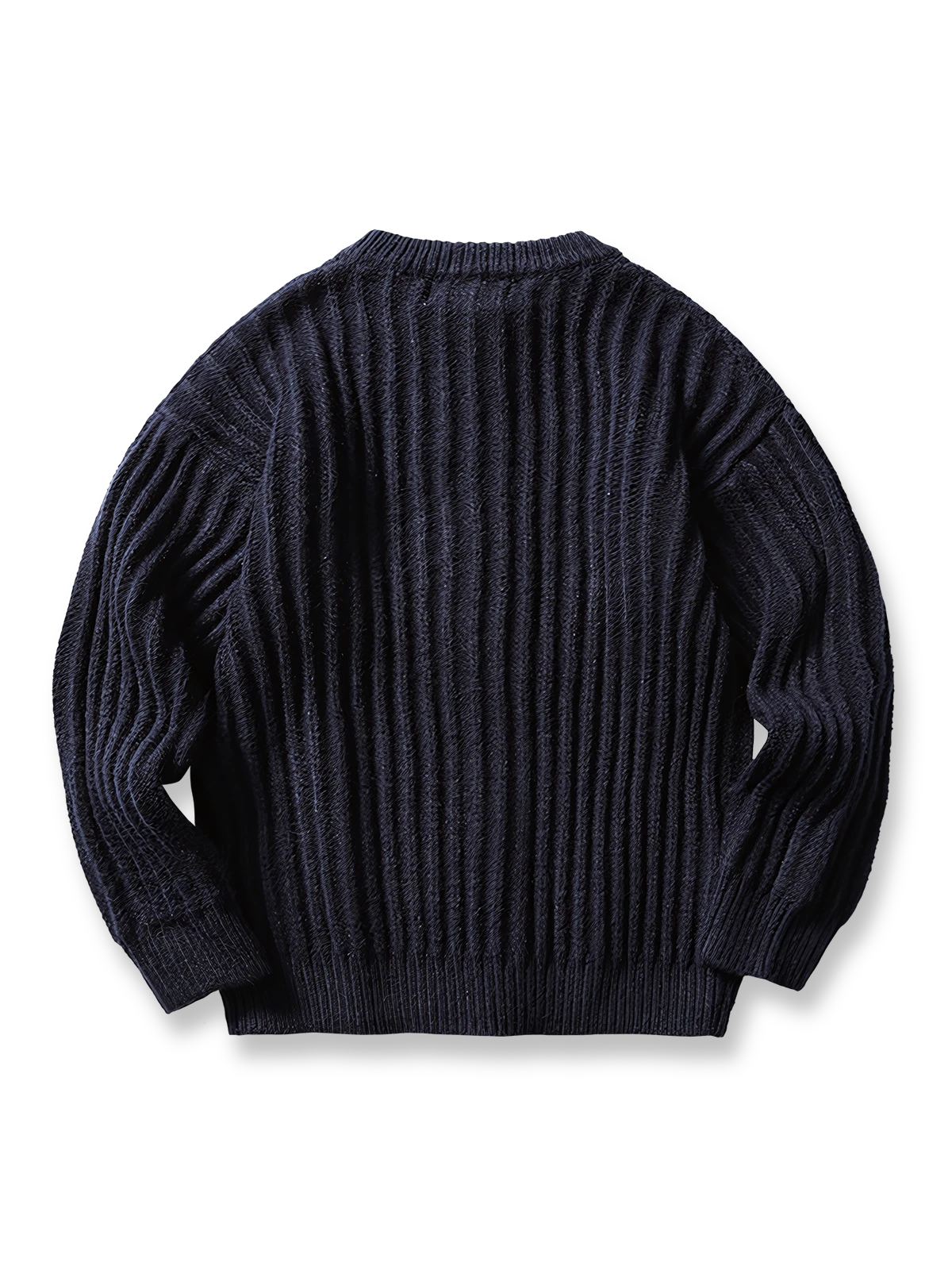 製品画像
"ストライプ ニット編み カーディガン、リブ編みの裾デザインでフィット感を向上させ、精緻なストライプ編みが視覚的にスタイルを引き立てるカーディガン、柔らかく伸縮性のあるニット素材"
詳細画像
"ストライプ編みが特徴的なニットカーディガン、リブ編みの裾デザインで着心地とフィット感を向上、柔らかなニット素材で暖かさと伸縮性を提供、ネイビーとコーヒー色の2色展開"