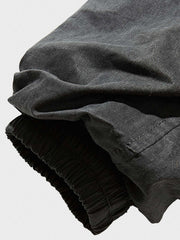 不規則ジッパーポケット 中綿フライトジャケット