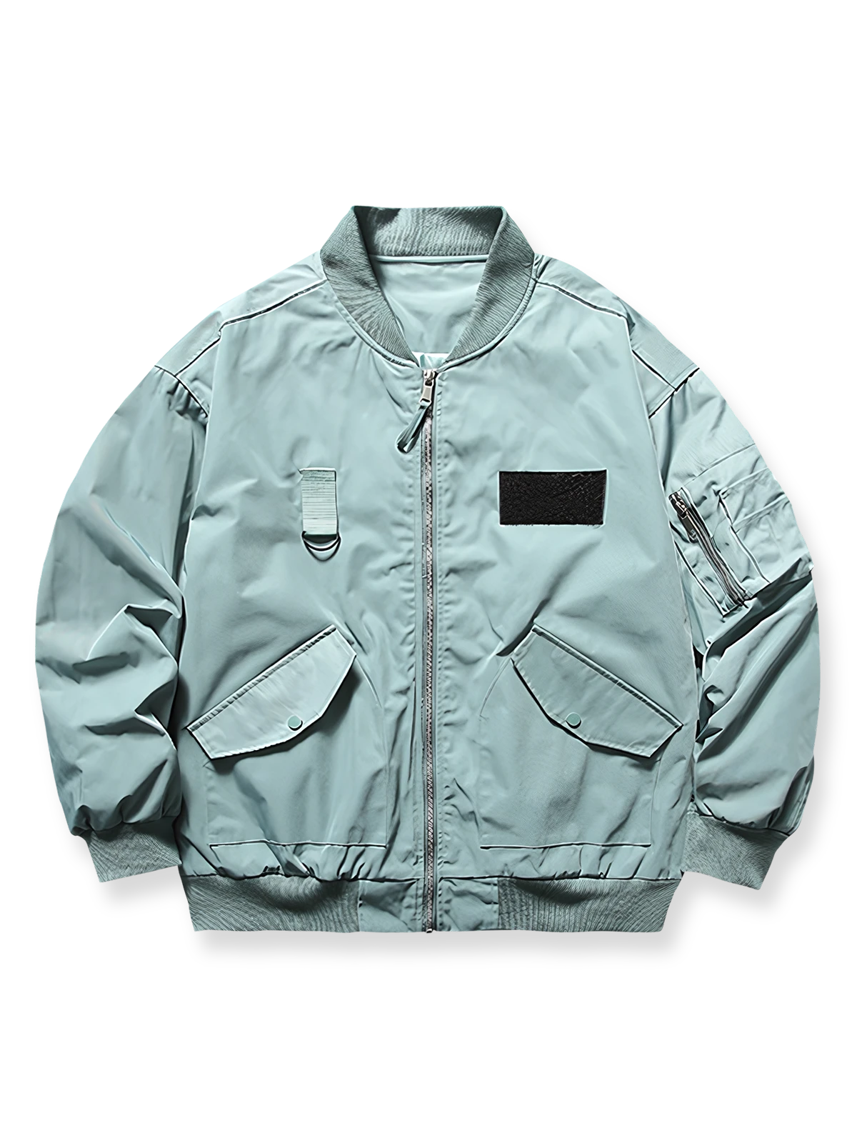 製品画像
"改良型カラーMA-1フライトジャケット、クラシックなMA-1デザインに新しいカラーリングを採用、メタルジッパーと多機能ポケットで実用性アップ、快適なシルエットで日常のカジュアルスタイルから特別なシーンまで活躍"
詳細画像
"改良型カラーMA-1フライトジャケット、個性的なカラーバリエーション、メタルジッパーと多機能ポケットデザイン、改良されたシルエットが快適な着心地を提供"