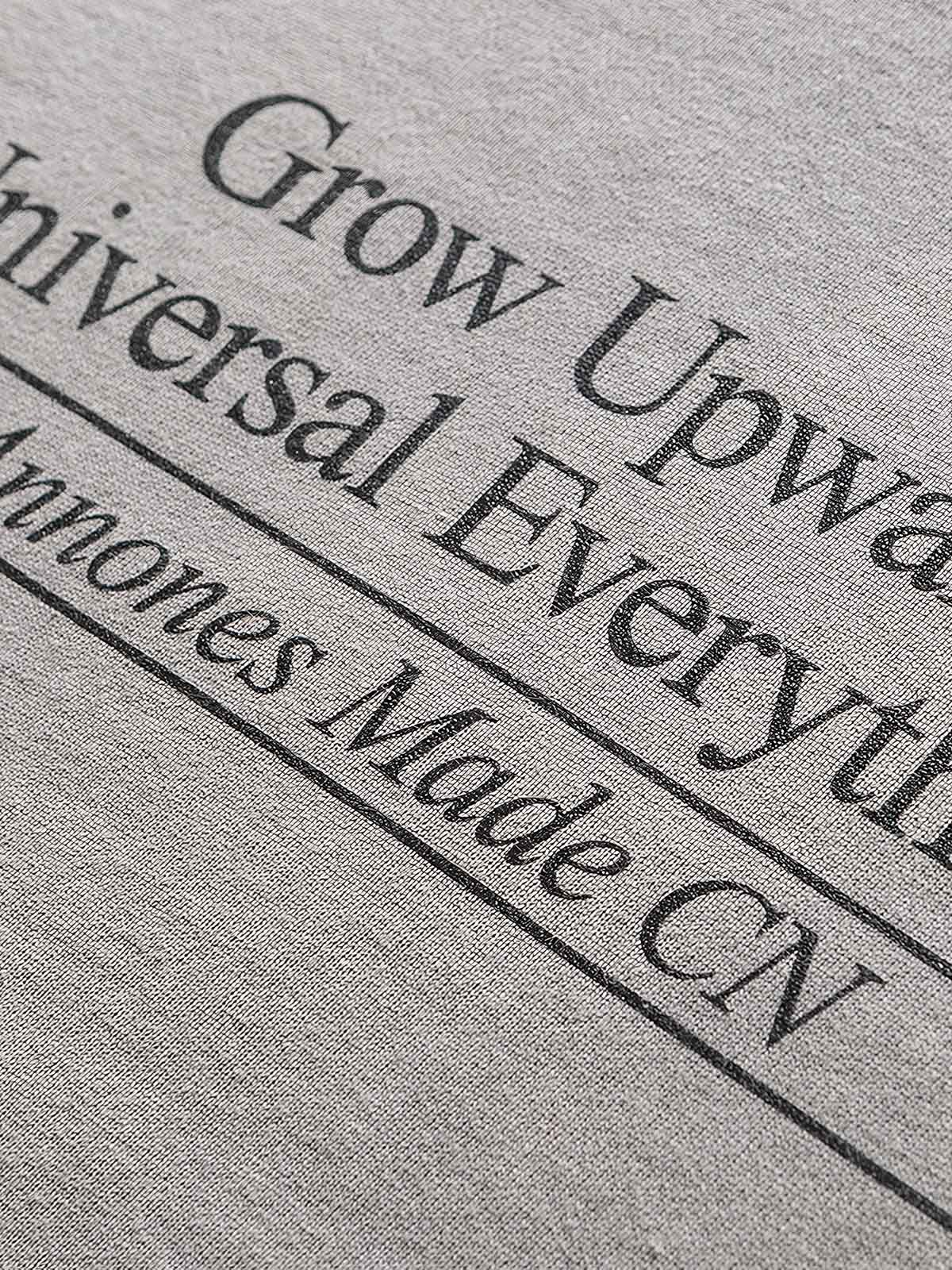 製品画像: ヴィンテージ風ダメージ加工とトレンドプリントが特徴のコットン100%ルーズフィットパーカー、ストリートスタイルに最適なフロント平置き画像
詳細画像: ダメージ加工とプリントデザインのディテール特写、カジュアルなスタイリングにおすすめ