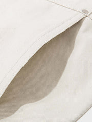 襟コーデュロイ配色切替 ジャケット