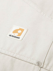 襟コーデュロイ配色切替 ジャケット