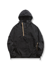 防風防水 フード付きジャケット