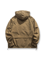 防風防水 フード付きジャケット