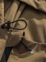 防風防水 フード付きジャケット