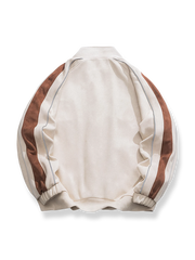 パッチワーク刺繍 立ち襟ジャケット