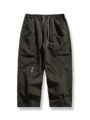 機能性 立体ポケット ナイロン ロングパンツ