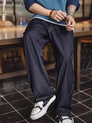 X-DENIM ドレープデニム カジュアルパンツ