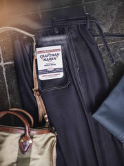 X-DENIM ドレープデニム カジュアルパンツ