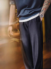 X-DENIM ドレープデニム カジュアルパンツ