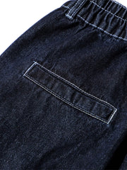 ウォッシュデニムカーゴパンツ