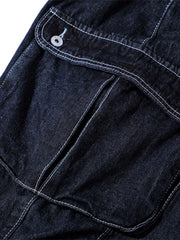 ウォッシュデニムカーゴパンツ