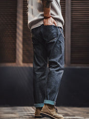 ヴィンテージ ペッパーソルト セルビッジデニム