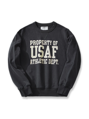 490 グラム ヘビーウェイト USAFプリント スウェット