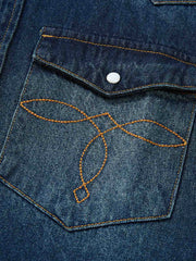 ヘビーウェイト クラシック デニム シャツ