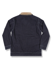 コーデュロイ襟 多ポケット ジャケット