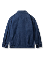 無地 デニムツアー ジャケット