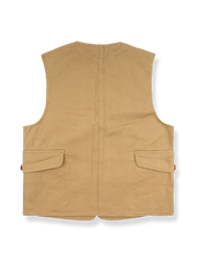 ワークスタイル コットンVネック ベスト