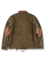 コーデュロイ パッチワーク ジャケット