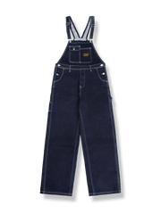 ストライプデニムオーバーオール