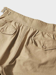 英軍ガーカー スタイルルーズフィットショートパンツ