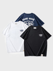 バイクプリント半袖Tシャツ