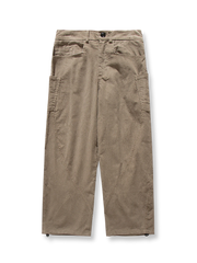 製品画像
「ヴィンテージ ストレート ワイド カジュアルパンツの正面全体図。コーデュロイ素材を使用し、耐摩耗性と快適さを両立。シンプルなストレートシルエットと特別な切り替えデザインが特徴で、日常からアウトドアまで幅広いシーンで活躍する万能なロングパンツ。」
詳細画像
「ヴィンテージ ストレート ワイド カジュアルパンツのディテール特写。切り替えデザインが立体感とスタイルを強調し、大容量カーゴポケットが実用性を追加。調節可能な裾ボタンにより、ルーズスタイルからテーパードスタイルへの切り替えが可能。耐久性とデザイン性を兼ね備えたディテールを表現。」