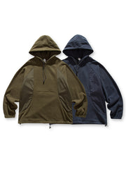 製品画像
「フード付き パッチワーク シープスキン風 パーカーの正面全体図。クラシックなアウトドアスタイルから着想を得たデザインで、大胆なパッチワークディテールとシープスキン風素材を使用。快適さとトレンドを融合し、寒さをしのぎつつ個性的なファッションを演出する冬の必須アイテム。」
詳細画像
「フード付き パッチワーク シープスキン風 パーカーのカンガルーポケットとパッチワークディテールのクローズアップ画像。登山服からインスパイアされた機能的なデザインで、収納性とアクセントを両立。柔らかなシープスキン風素材と防風ゴム仕様の袖口・裾で快適なフィット感を実現。」