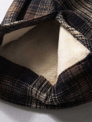 製品画像
「クラシックなバイカラーチェック柄デザイン、100%コットン表地とポリエステル裏起毛素材、冬の保温性と快適な着心地を提供する厚手シャツジャケット」
詳細画像
「100%コットン表地のチェック柄シャツジャケット、ポリエステル裏起毛素材で抜群の保温性、ゆったりとしたルーズフィットシルエットで幅広い体型に対応」