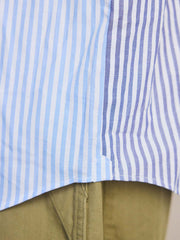 ボタンダウンカラー チェックシャツ