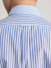 ボタンダウンカラー チェックシャツ