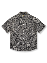 トロピカルフラワー キューバカラー 半袖シャツ