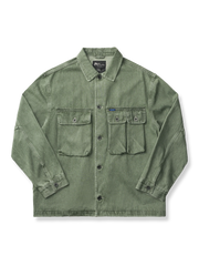 バイオ&サンド ウォッシュ加工 デニムジャケット