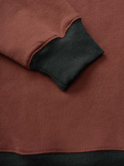 ハイネック ハーフジップ スウェット