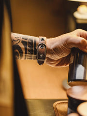 ヴィンテージ レザーブレスレット