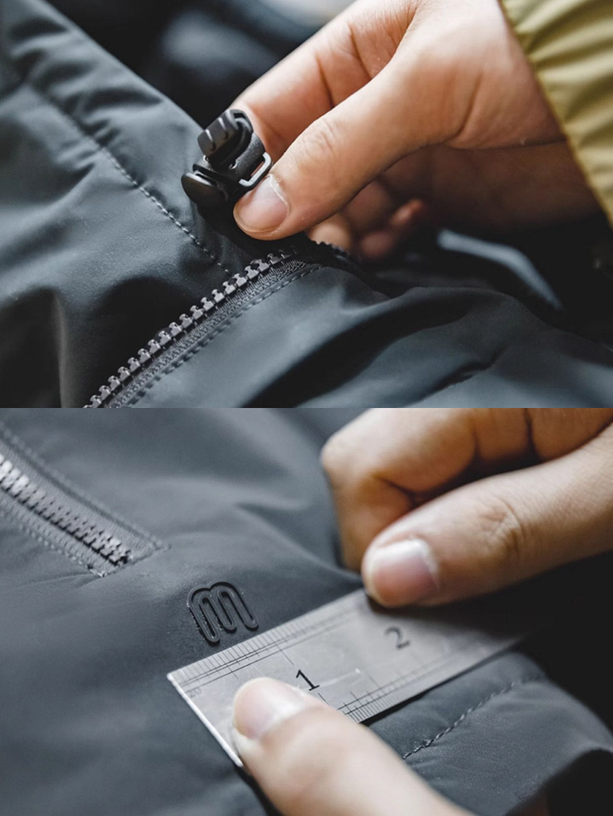 製品画像
ECWCS L7にインスパイアされた軽量で暖かいフード付きダウンジャケット。高密度のナイロン生地と90%の高品質ホワイトダックダウンを使用し、冬の厳しい寒さにも対応する優れた保温性を提供。
詳細画像
マットな光沢のナイロン生地、取り外し可能な防風フード、裾のエラスティックドローコードが実用性を高め、寒風を防ぎます。多層構造でダウンの膨らみを保ちつつ、優れた保温性を発揮します。シンプルでスリムなラインが特徴。