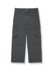 製品画像: ヴィンテージウォッシュワイドデニムパンツの正面画像