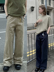 ストレートワークパンツ