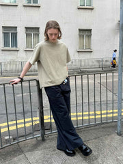 ストレートワークパンツ