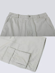 ショーツのポケットとウエスト部分の詳細特写